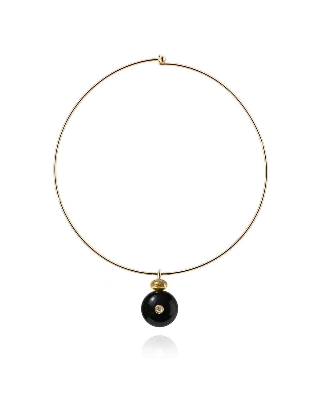 Saule Label Metallic Paloma Collar Necklace