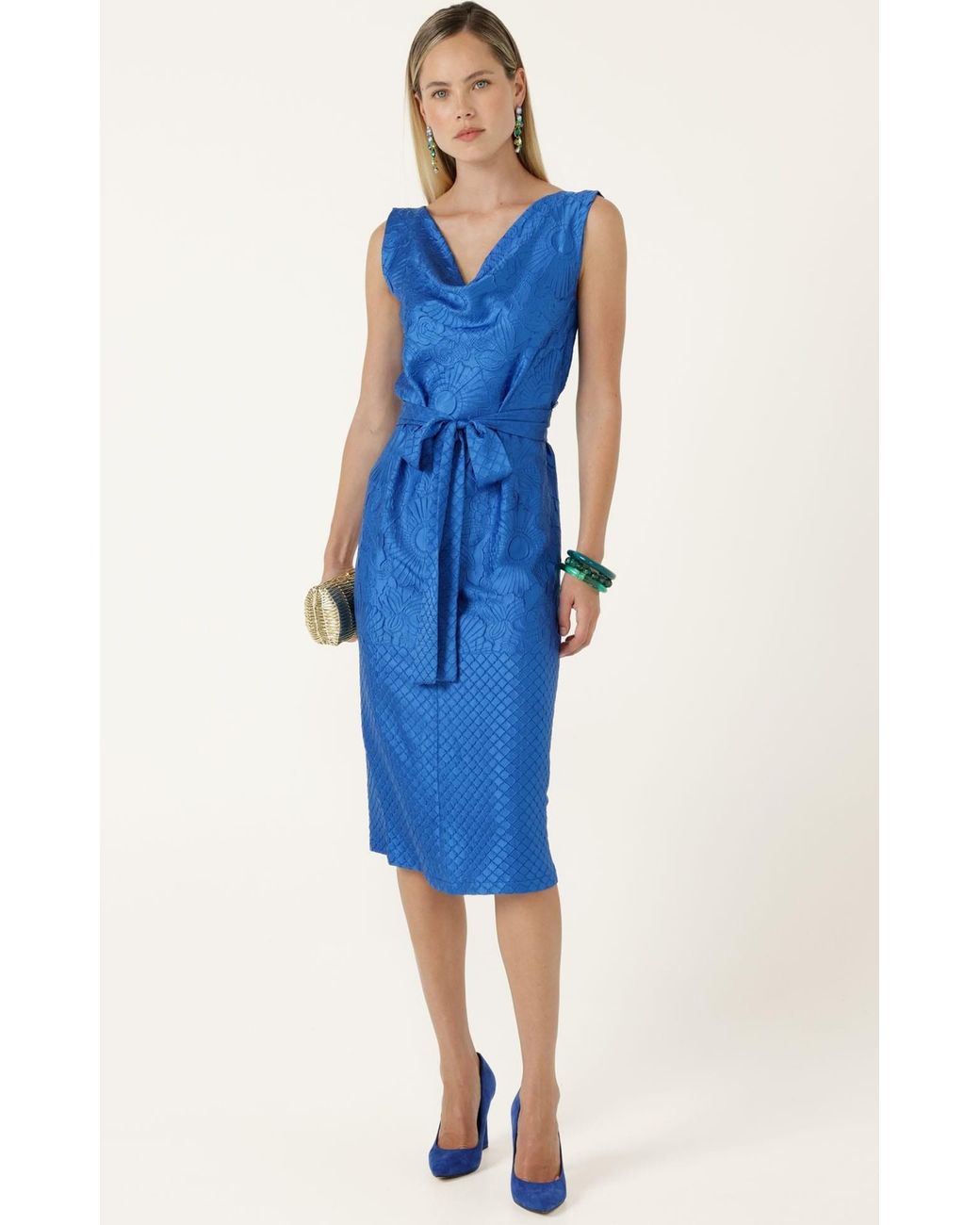 SACHA DRAKE Blue Gentian Dress