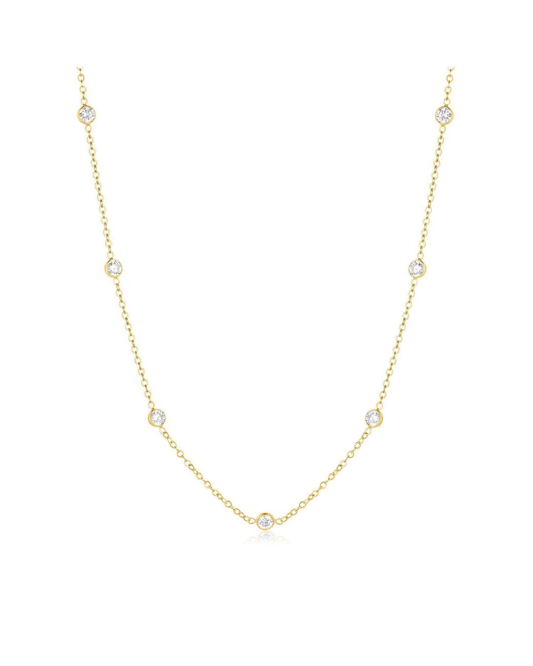 SET & STONES Metallic Faye Necklace