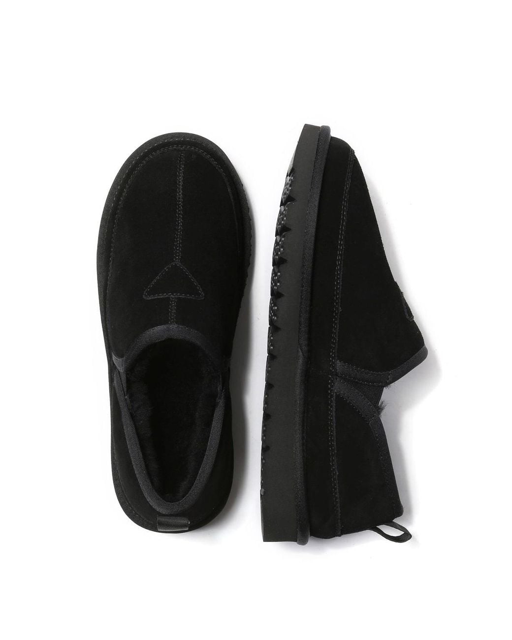 EverAu Australia Black Galah Slip On for men