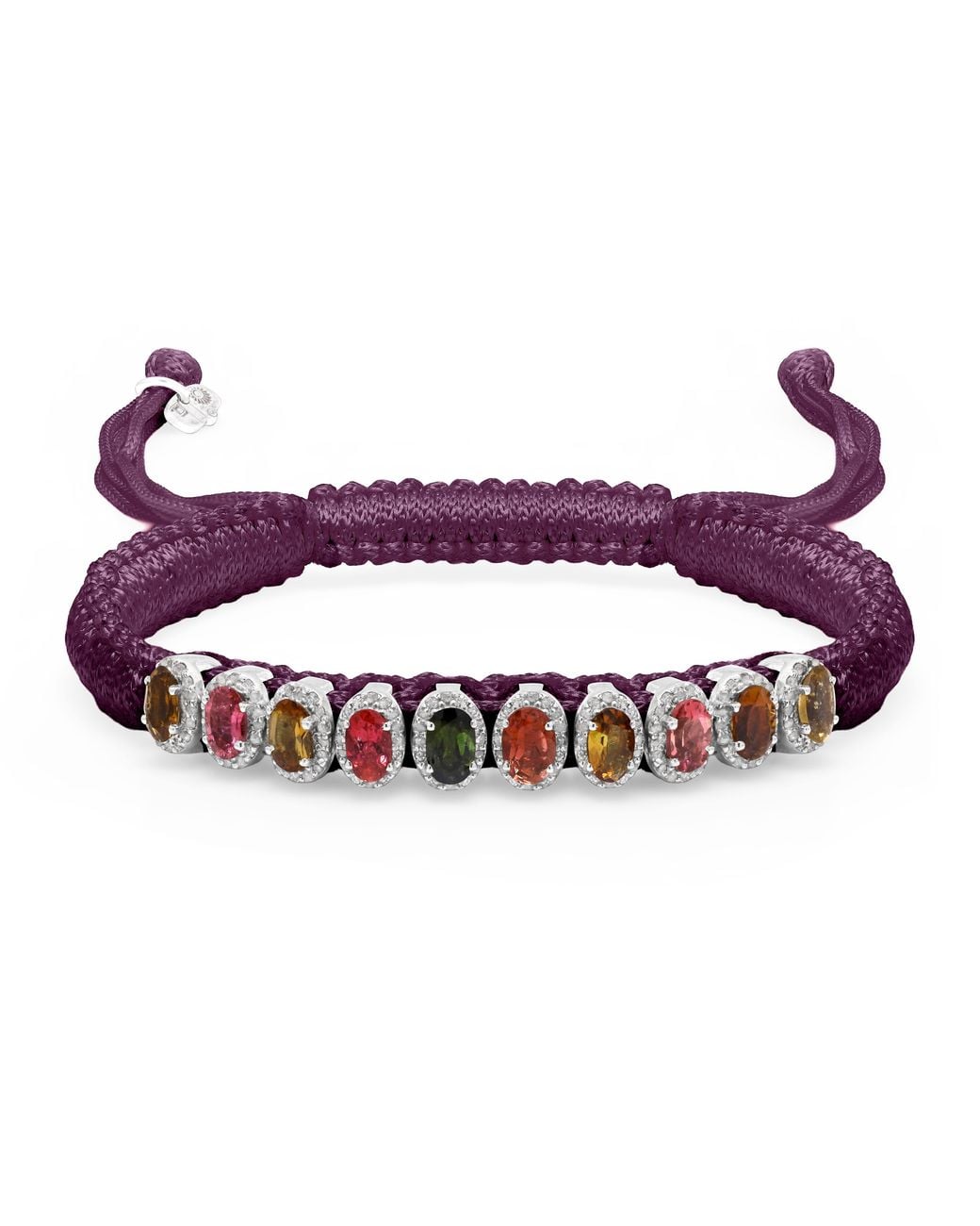 Caravan of Stones Purple Vampire Claret Mini Lisse Bracelet