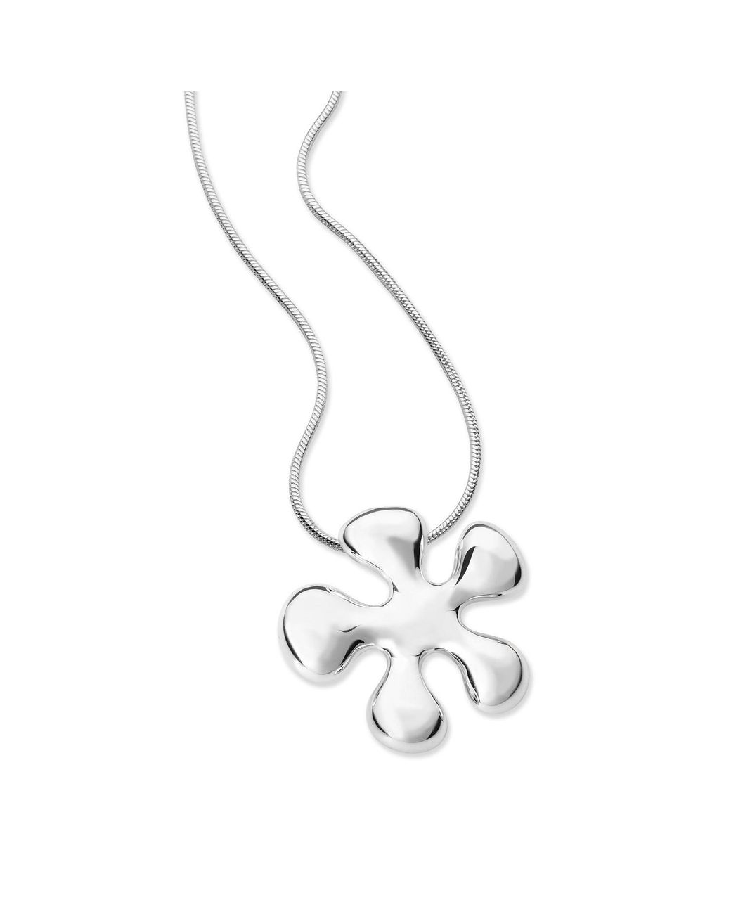 Lucy Quartermaine Metallic Sterling Splash Pendant