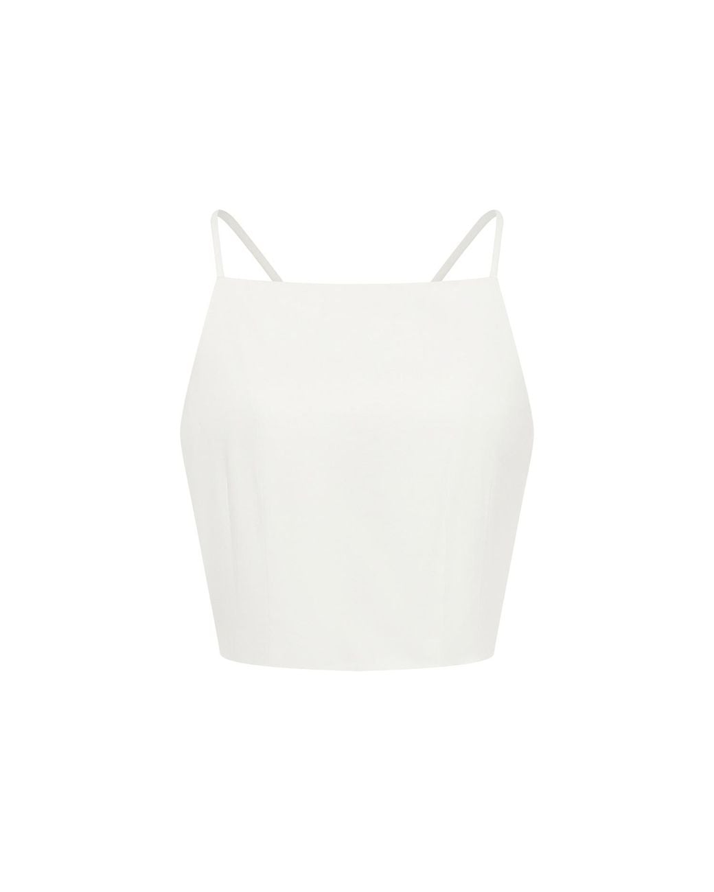 Emma Wallace White Kit Top -Off