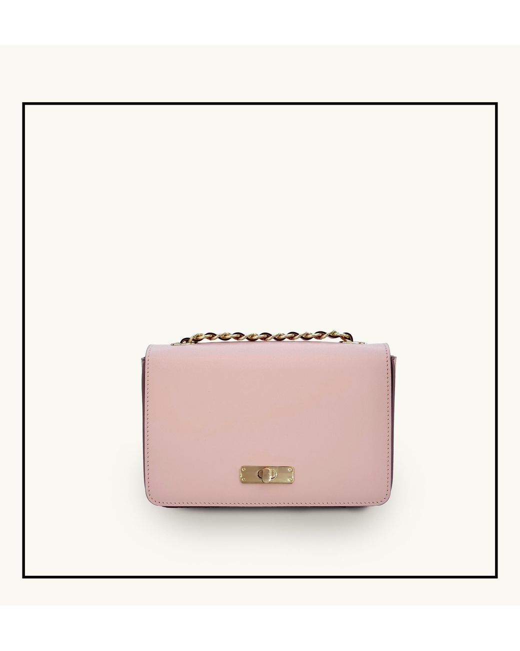 Apatchy London Pink The Grace Leather Bag