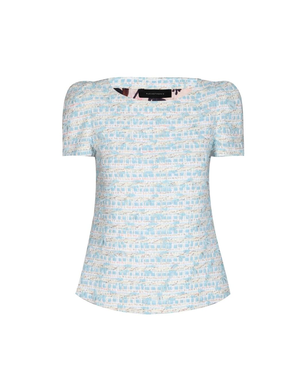 RUE AGTHONIS Blue Melon Top
