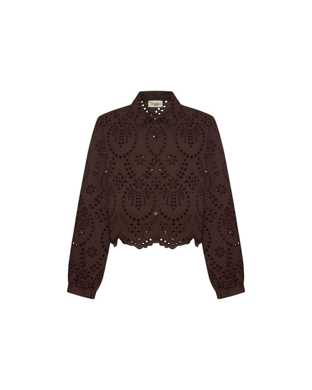 Thisisu Collection Brown Solstice Shirt