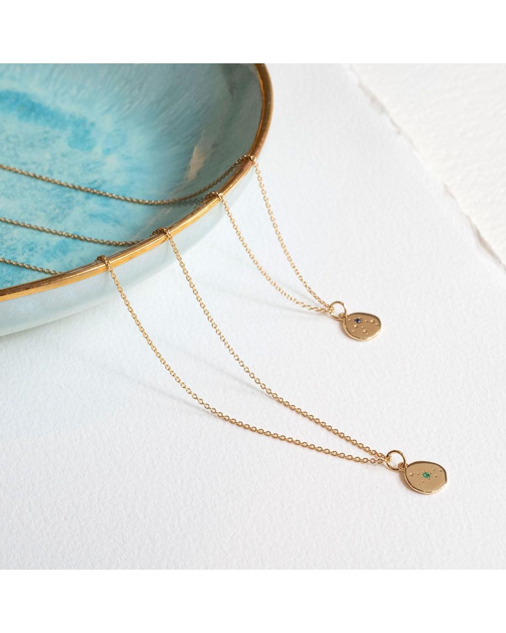 Auree Jewellery Metallic Inari Zodiac Scorpio Vermeil Necklace