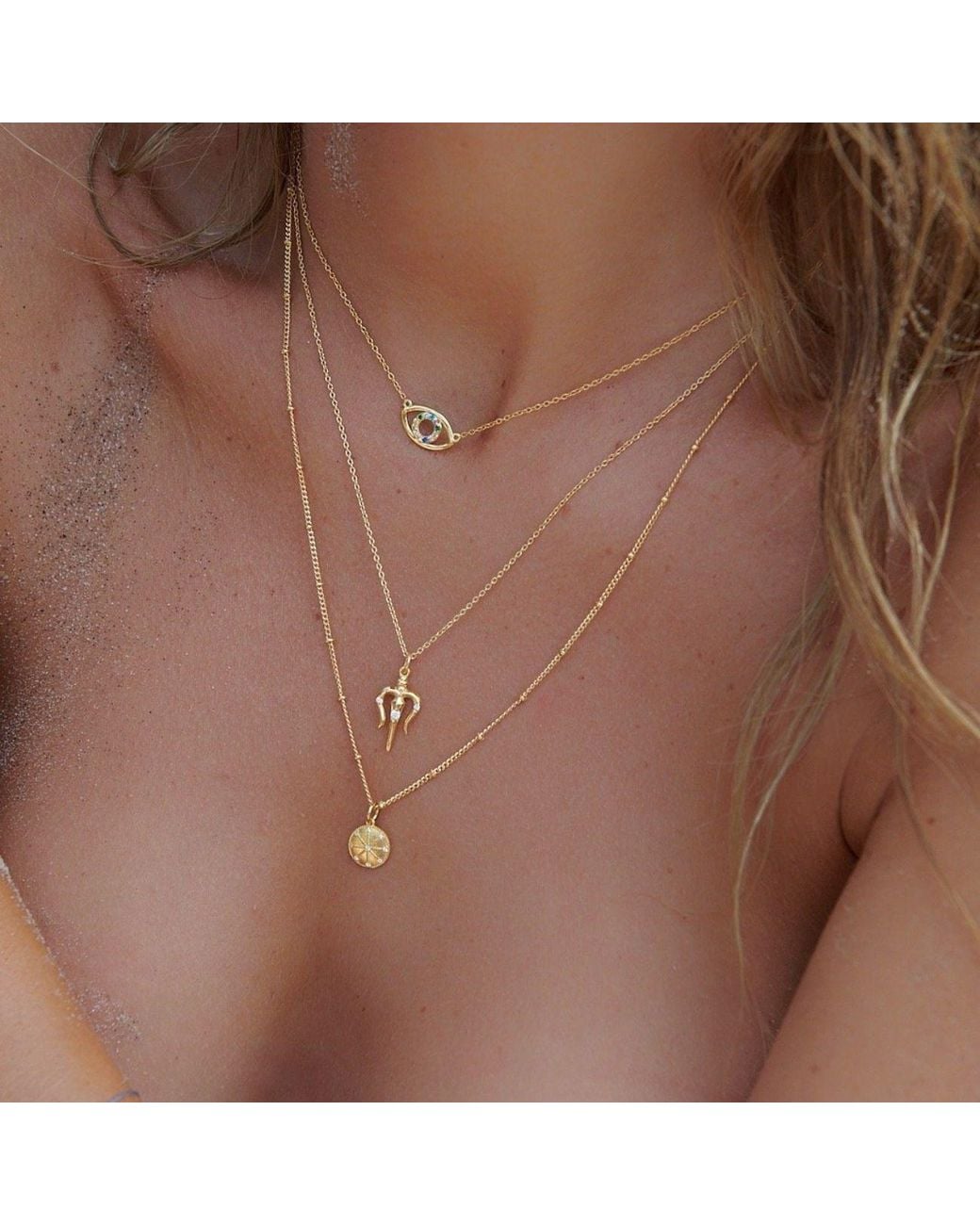 With Love Darling Metallic Energy Necklace