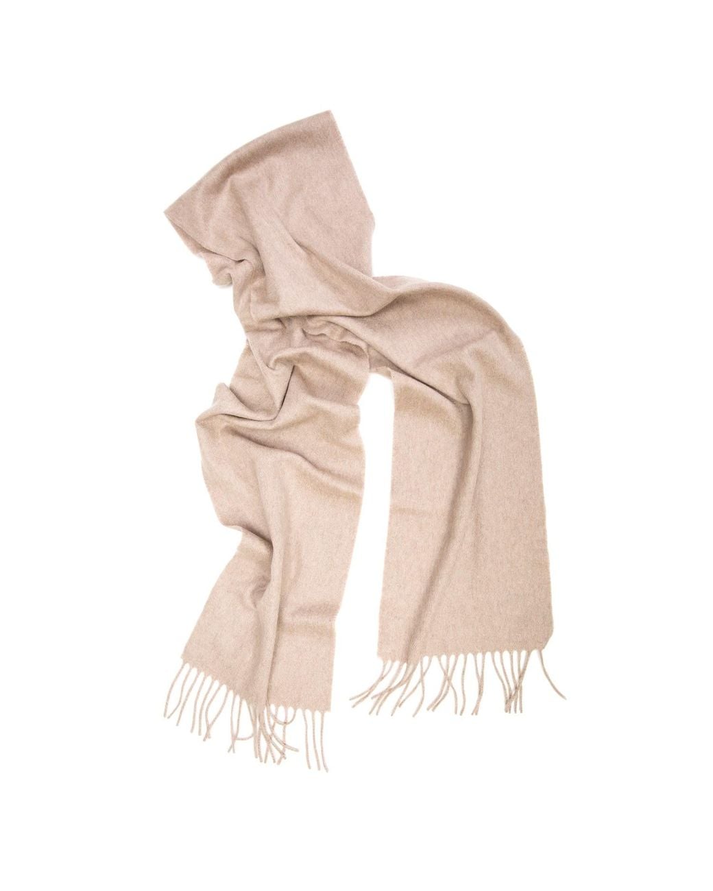 Kinalba Pink Neutrals Oban Fawn Cashmere Scarf