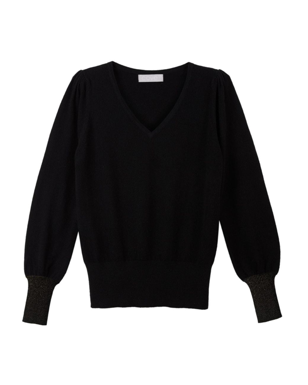 Cove Black Isabella Wool Cashmere Jumper