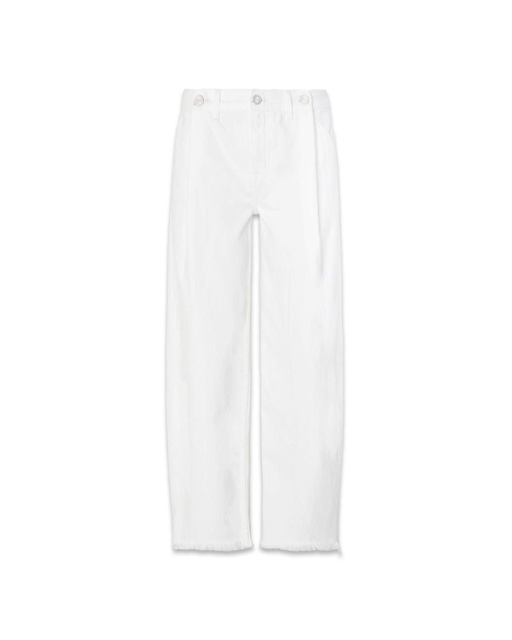 NOEND White Adeline Cropped Barrel
