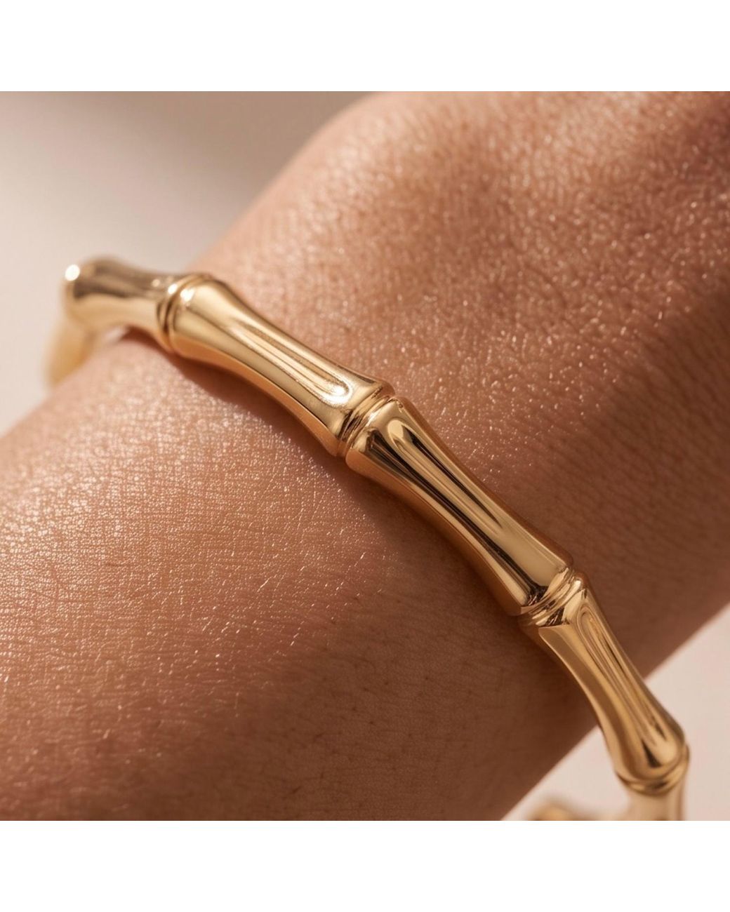 Divine Aria Metallic The Bamboo Handmade Bangle Indian Tarnish Free
