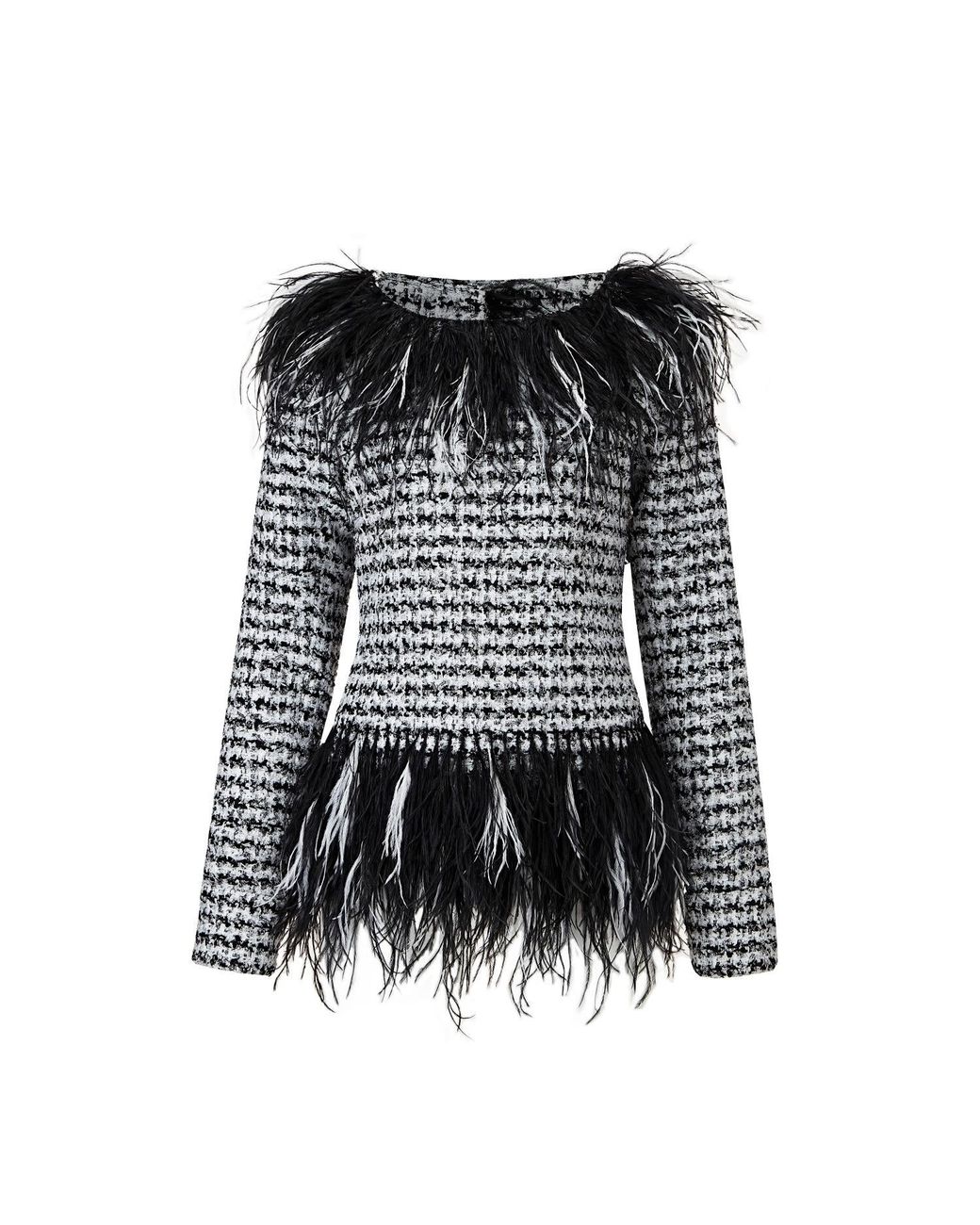 RUE AGTHONIS Black Mercurial Top