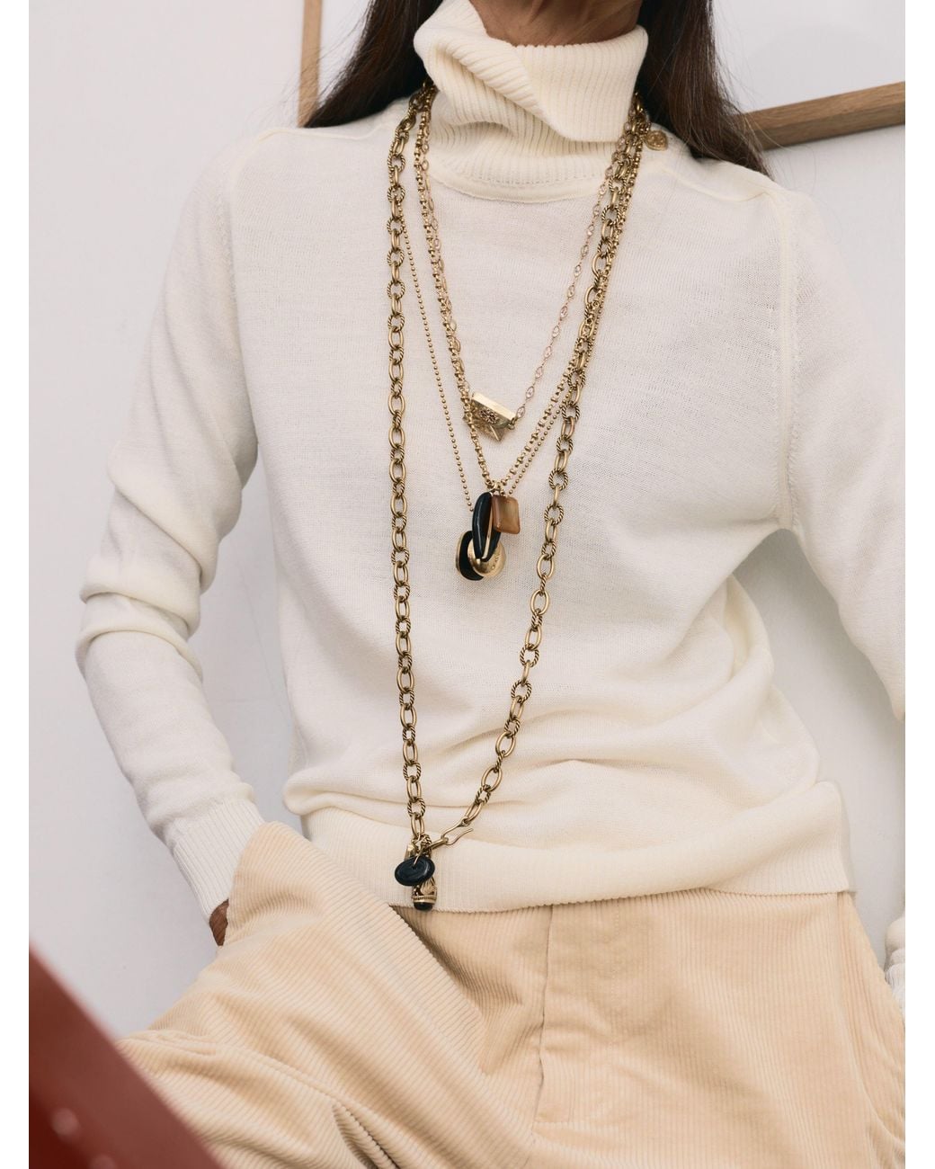 Sita Nevado White Frontera Necklace