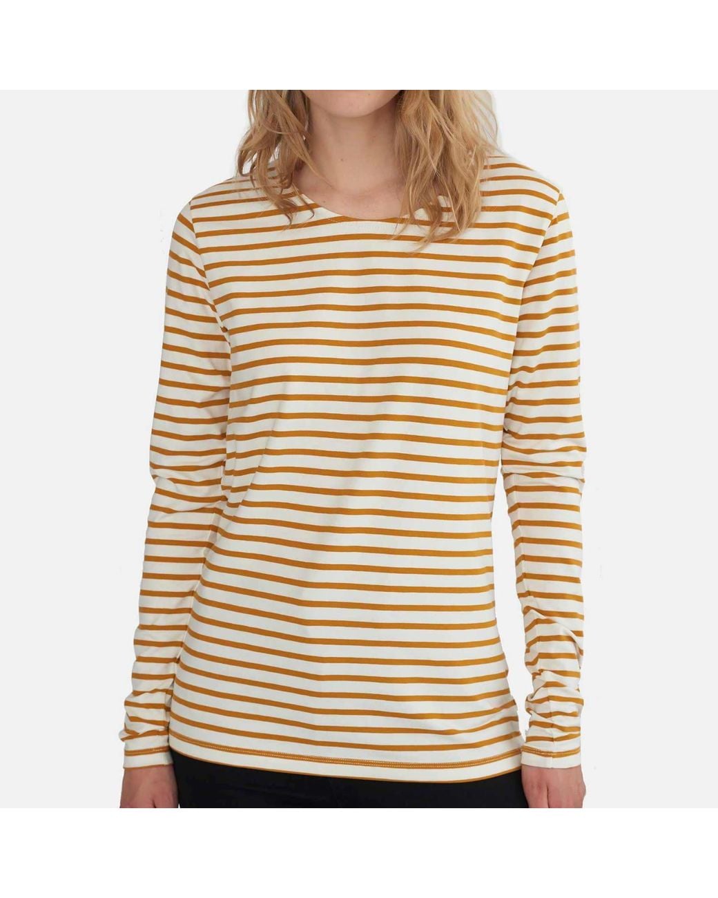 GROBUND Yellow Mulle Blouse