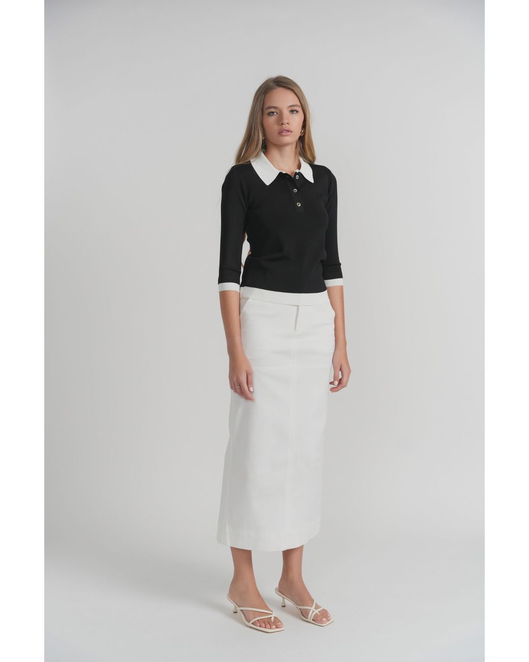Luum Black Trieste Top