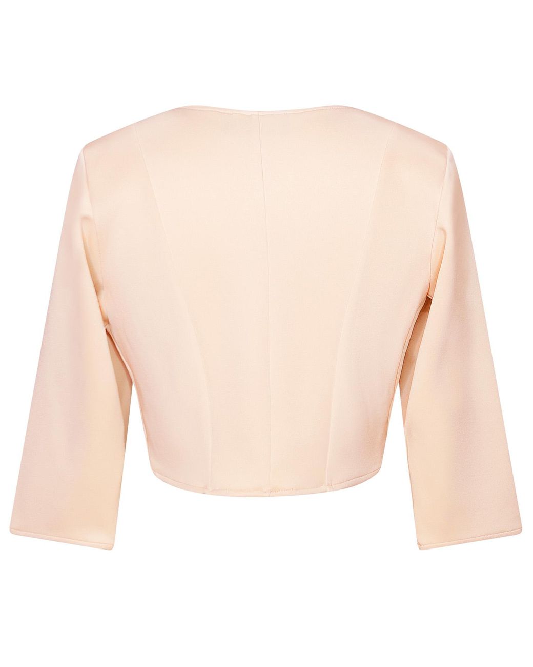 Alie Street London Natural Neutrals Freya Bolero Nude Blush