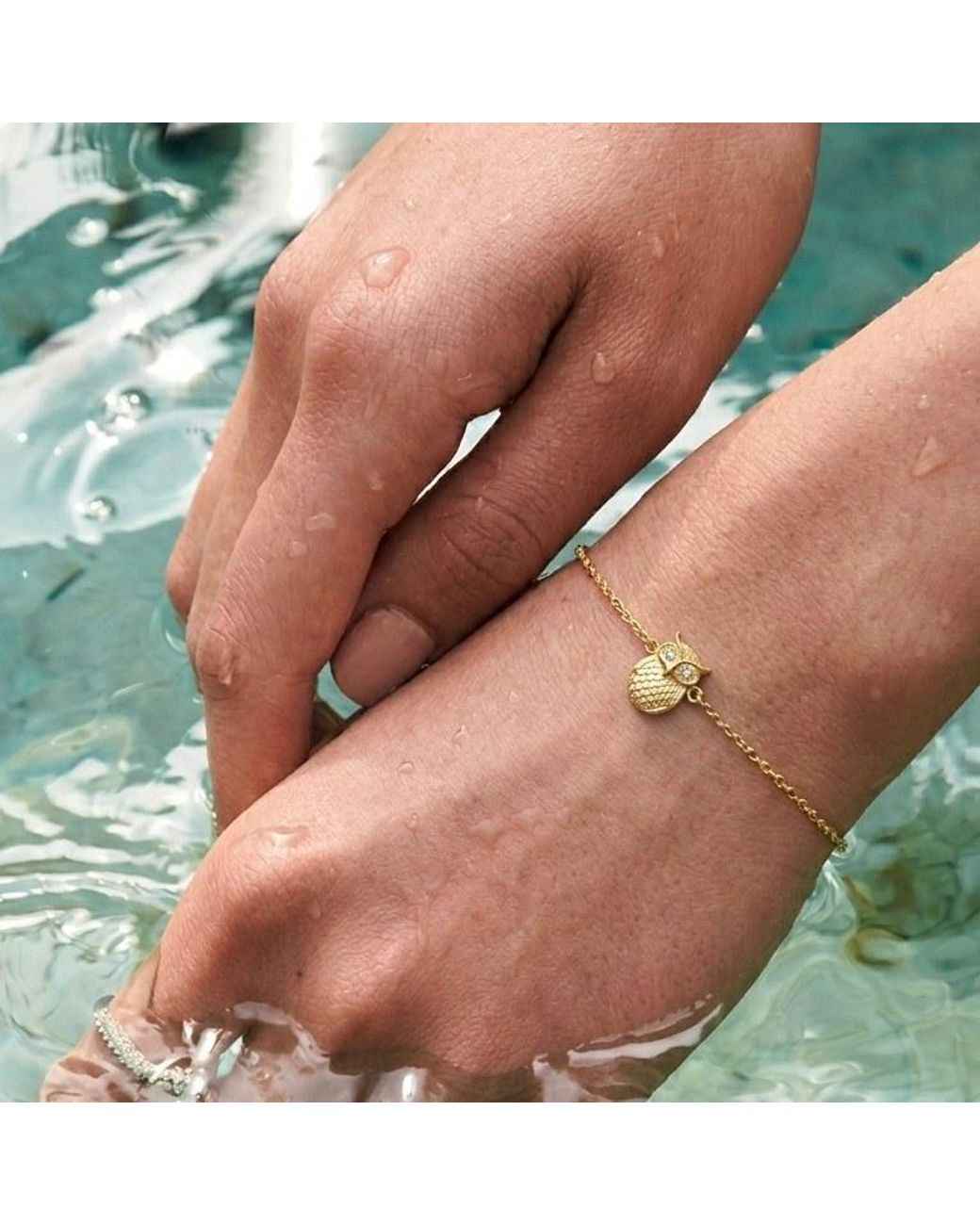 With Love Darling Metallic Wisdom Bracelet