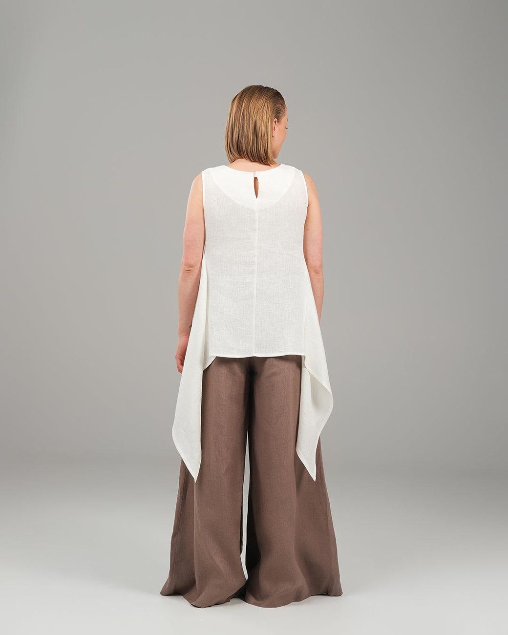 Lumina Eligma White The Breeze Ensemble Blouse