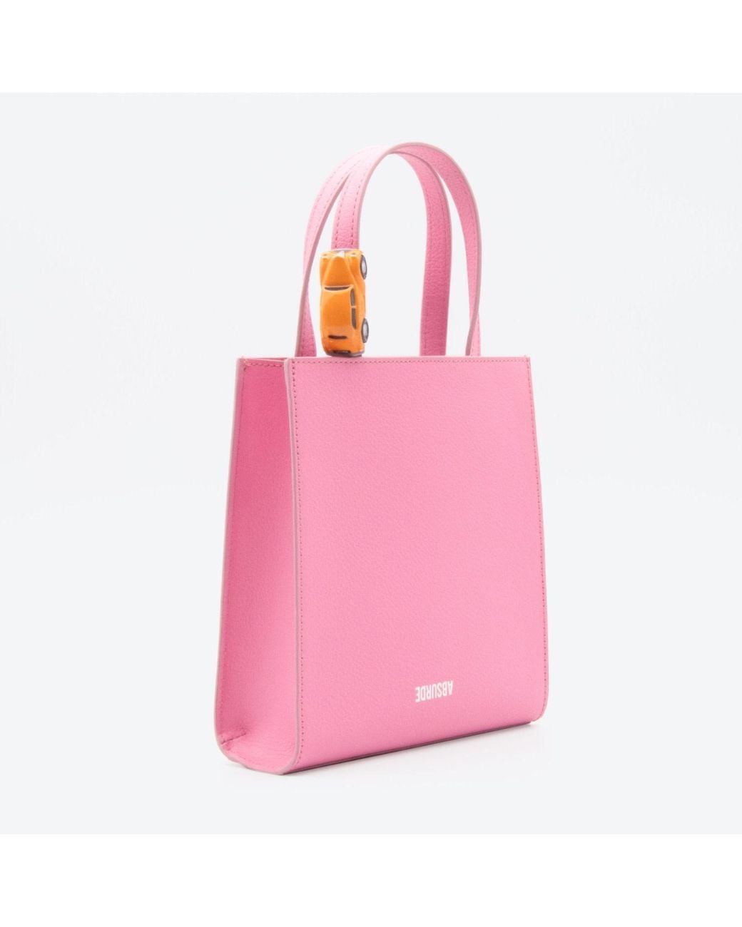Absurde Pink Stop Mini Tote Bag