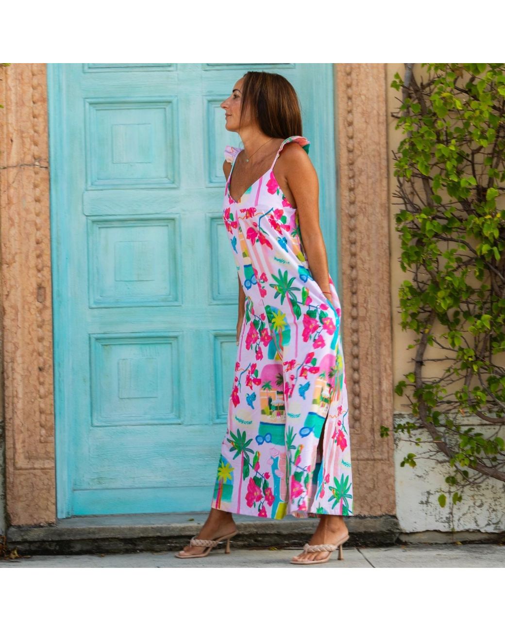 Pick Happy White Limited Edition Angel Jumpsuit Palm Beach
