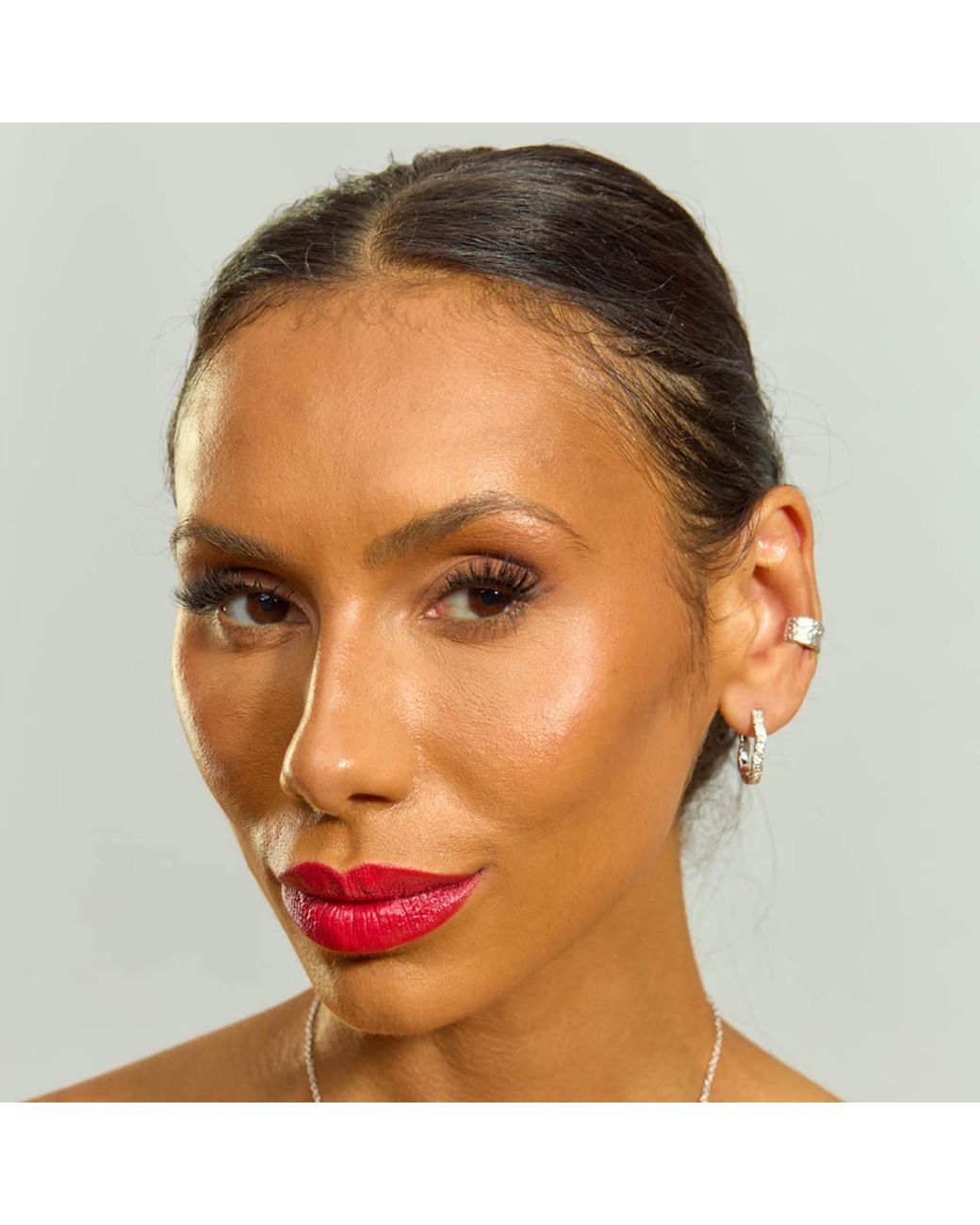 Lucy Quartermaine Metallic Solid Sterling Hula Ear Cuff