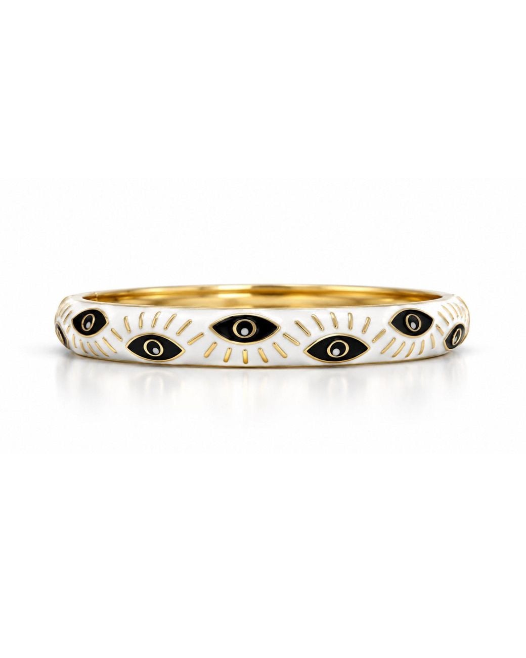 Nuvv Collection Multicolor And Evil Eye Bagles