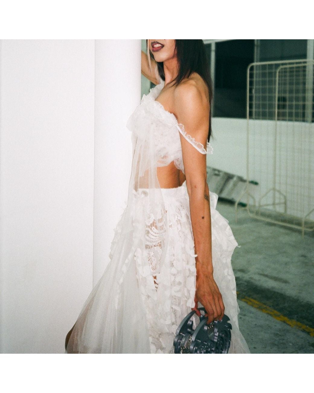 Paloma Lira White Exgirlfriend Skirt