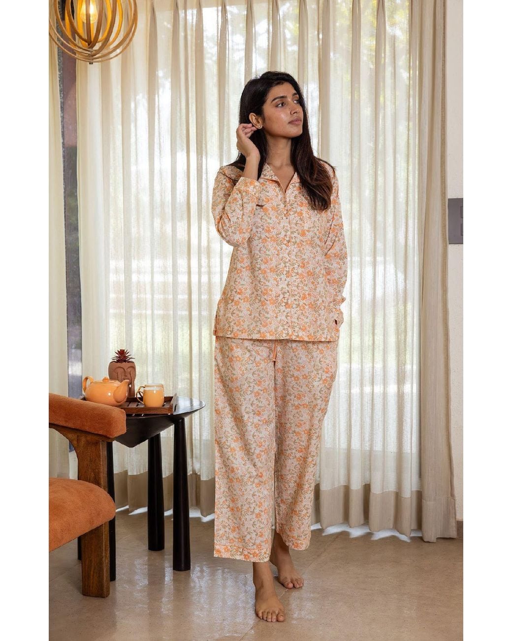 Mooch Cotswolds Pink Cotton Pyjamas