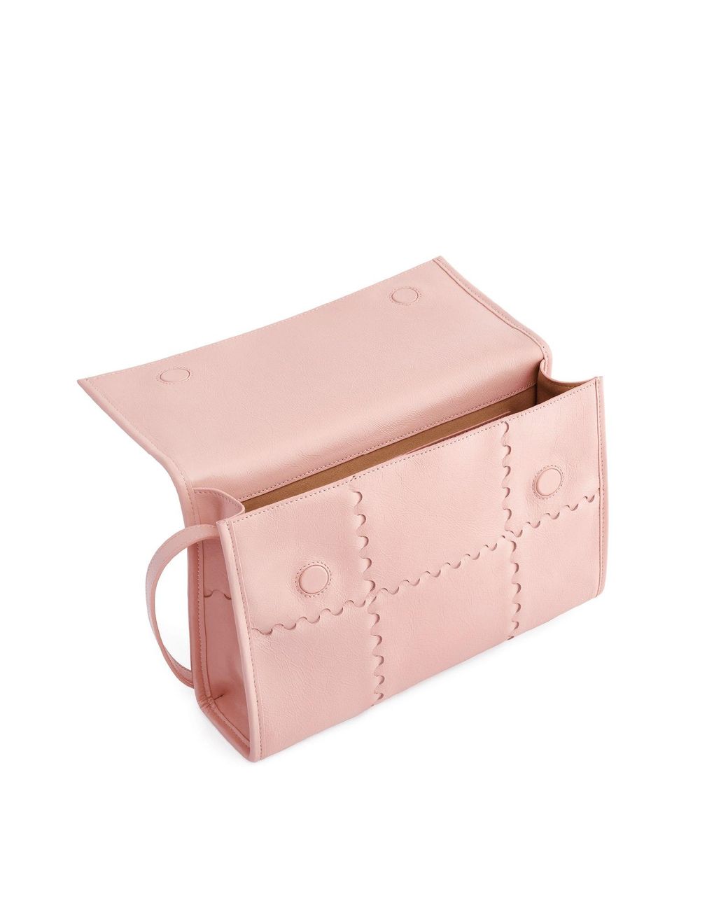 Orange Cube Pink Mosaic Messenger Bag