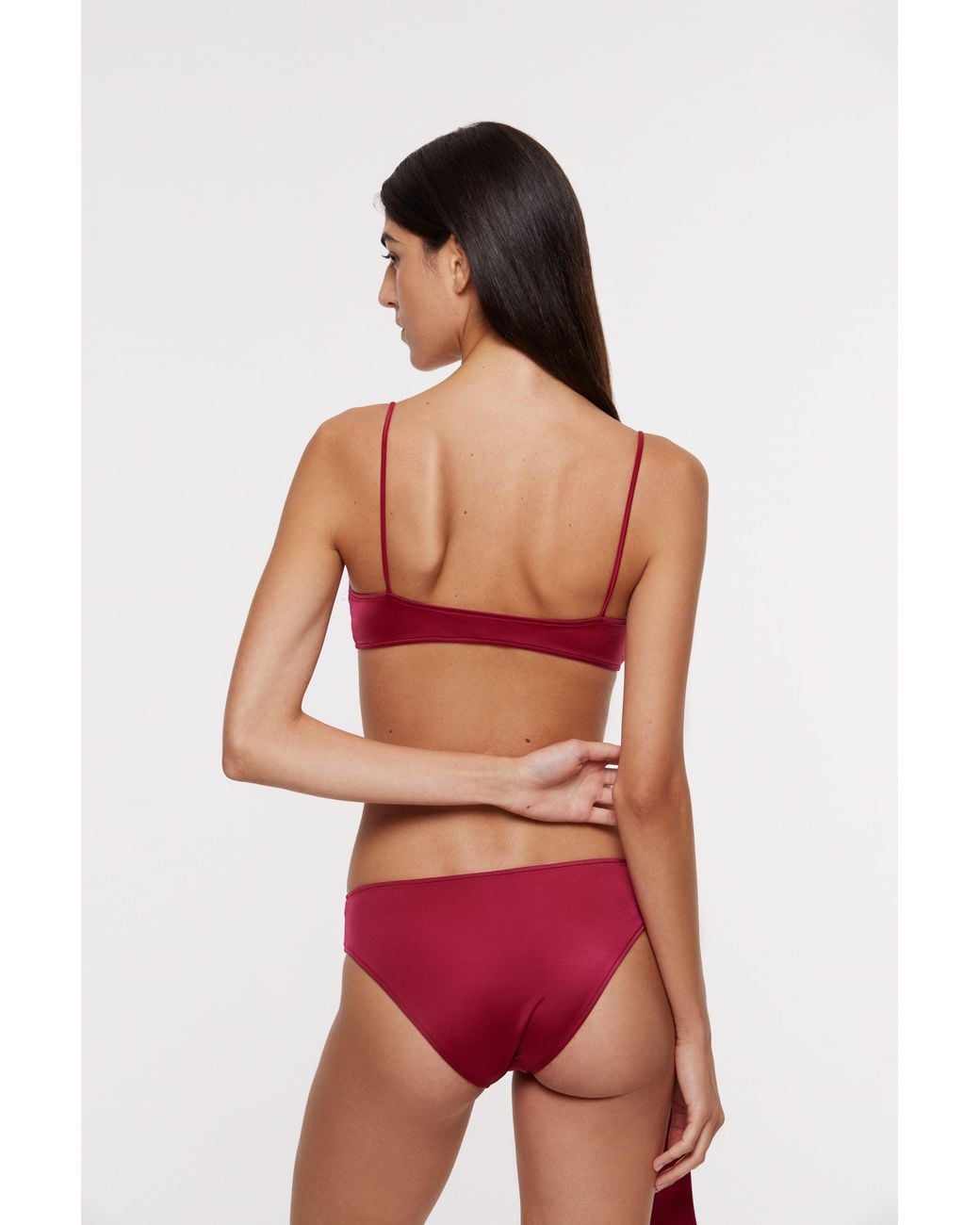 Bianca Resortwear Red Jana Swim Bottom