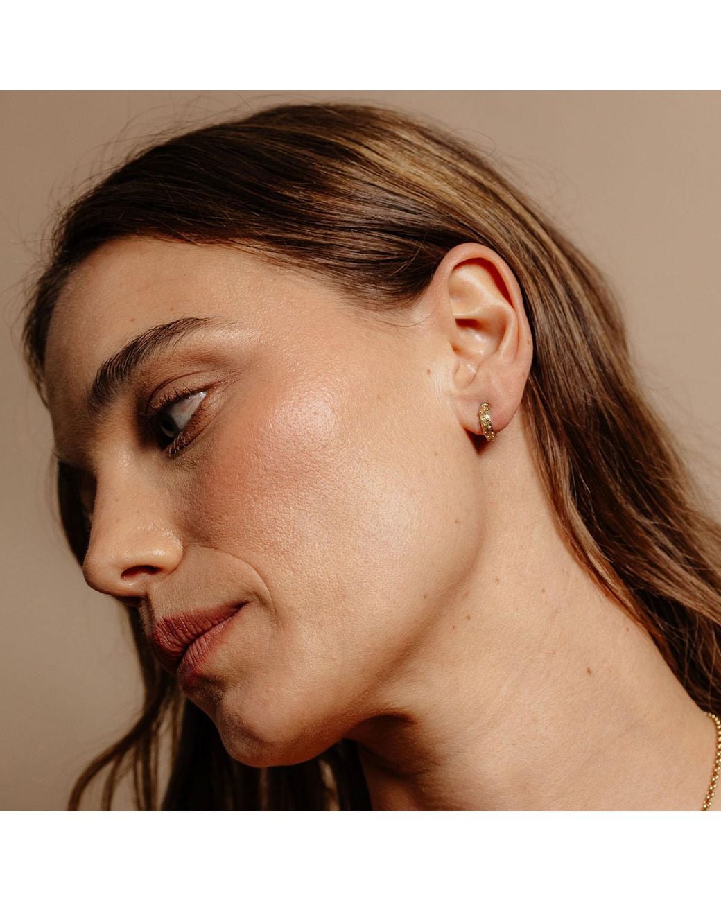 Zoe & Morgan Metallic Lulu Hoops