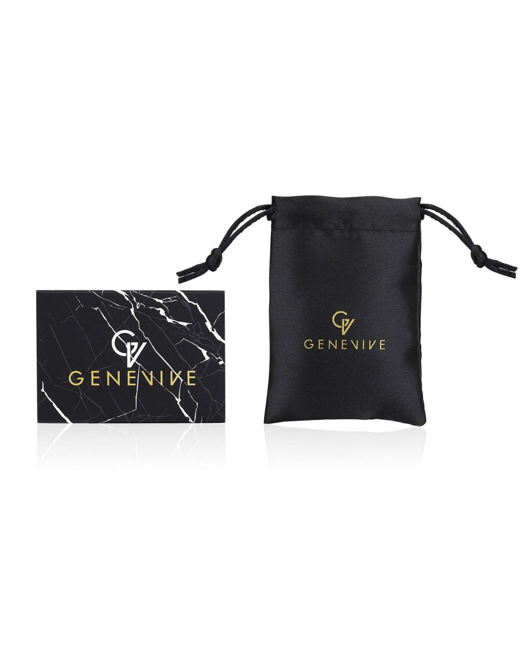 Genevive Jewelry White Dazzling Sterling Plated With Sparkling Pear-Shaped Cubic Zirconia Dangle Earrings