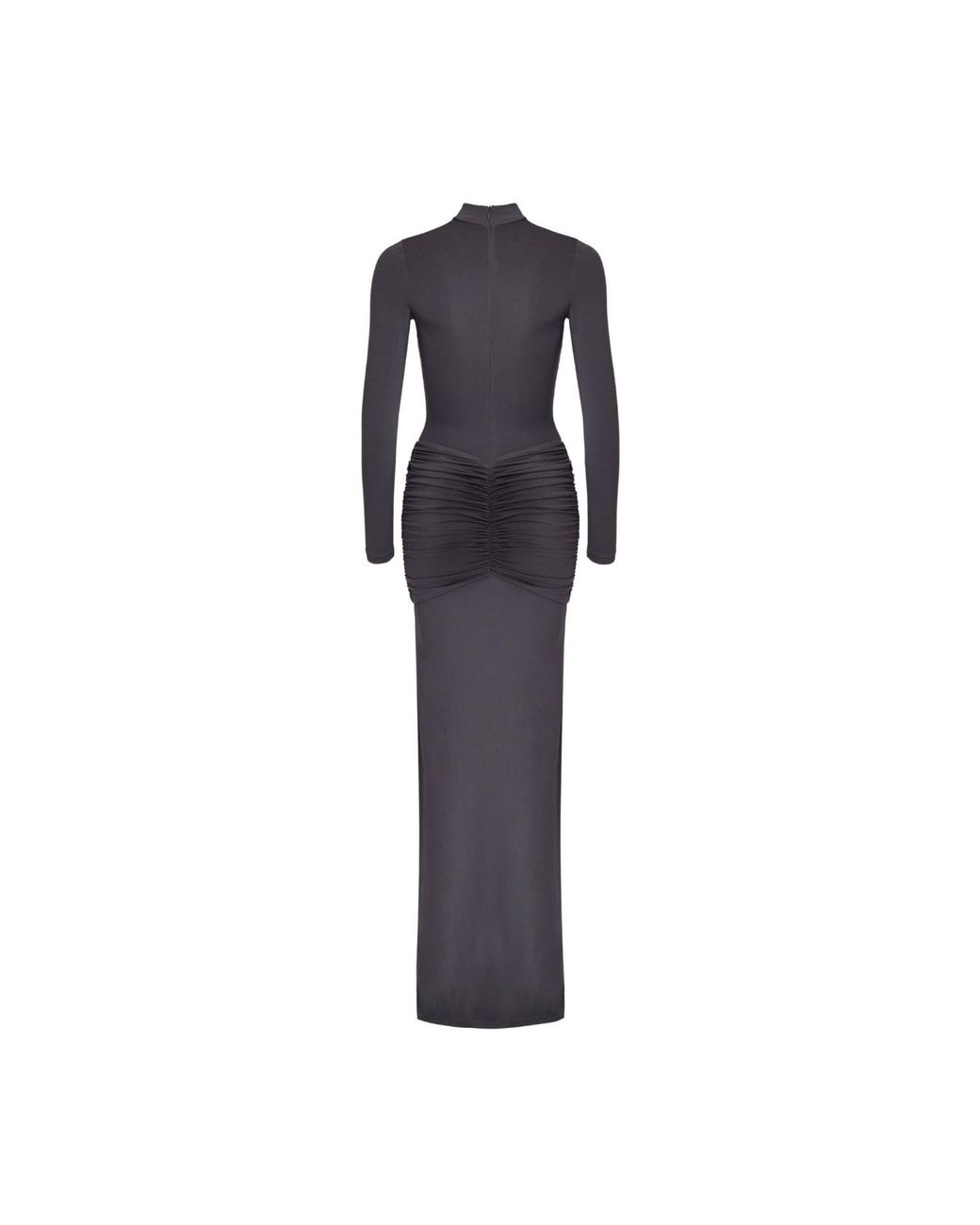 OW Collection Purple Celia Long Sleeve Maxi Dress