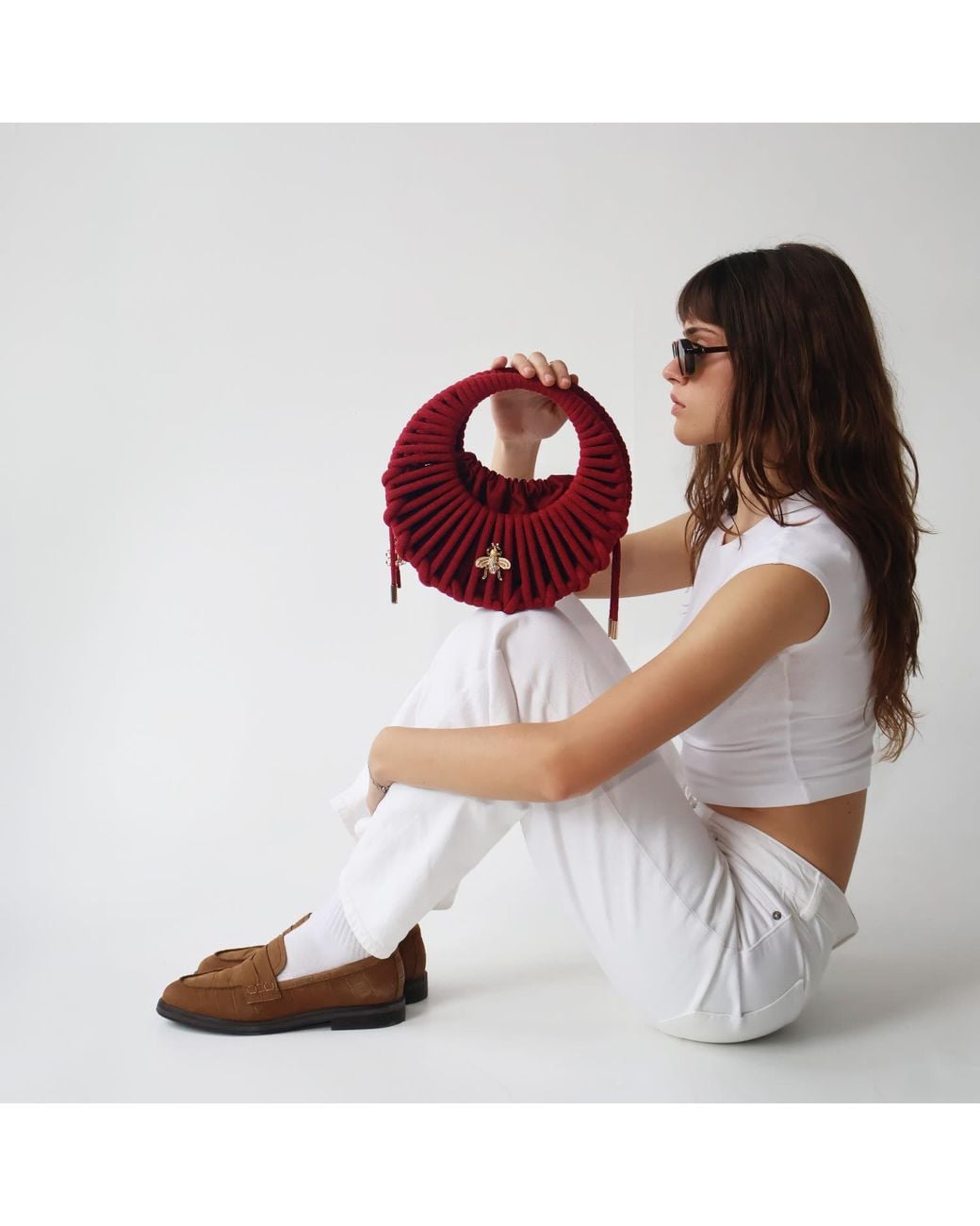 Rye Line Red Rhaenyra Handbag Burgundy