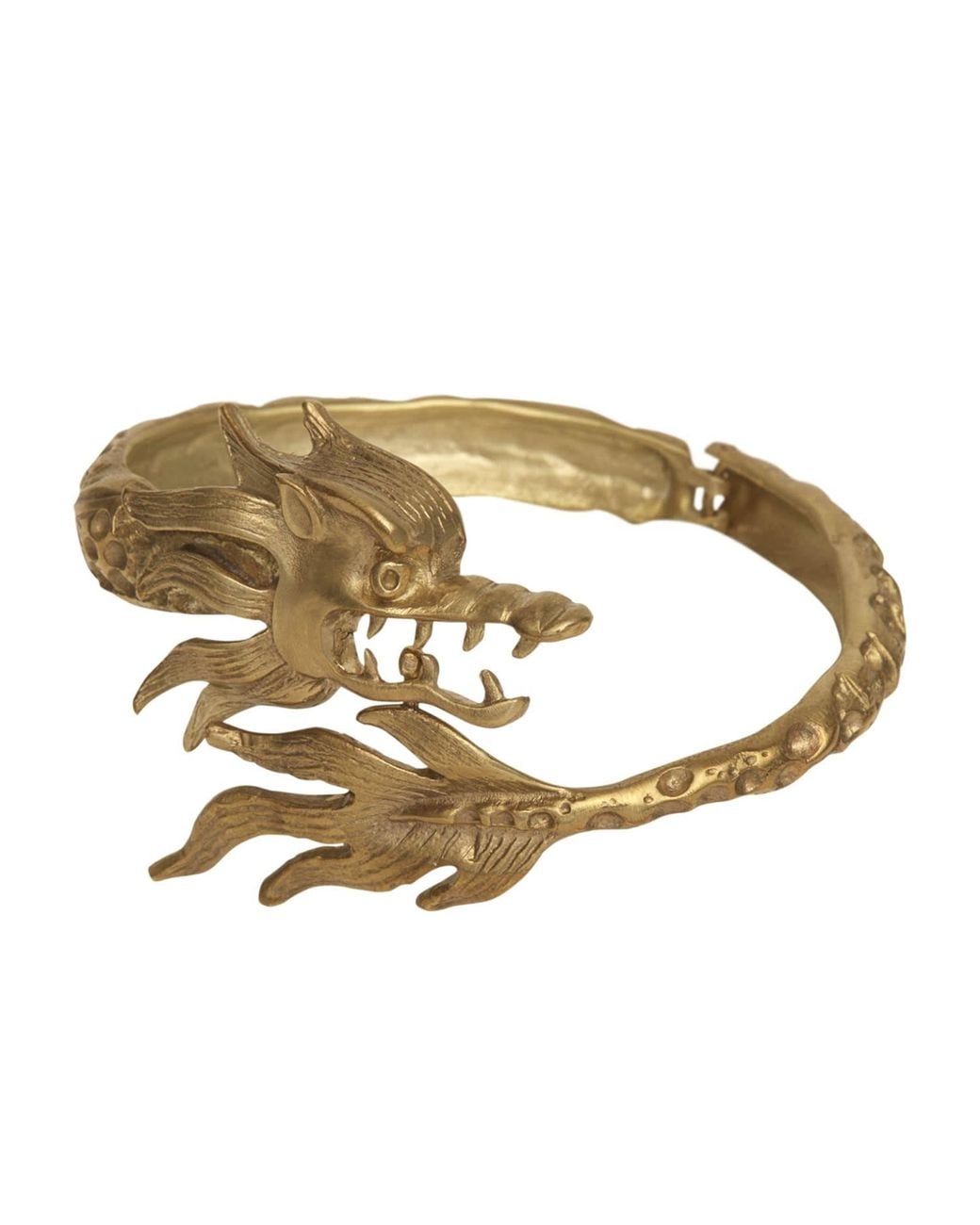 Zeworks Metallic Dragon Cuff Bracelet
