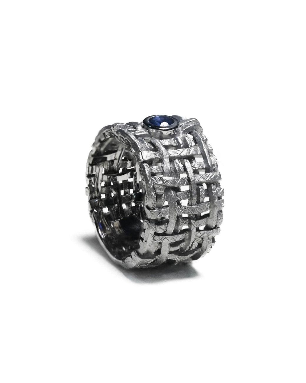 German Kabirski Black Kail Sapphire Ring