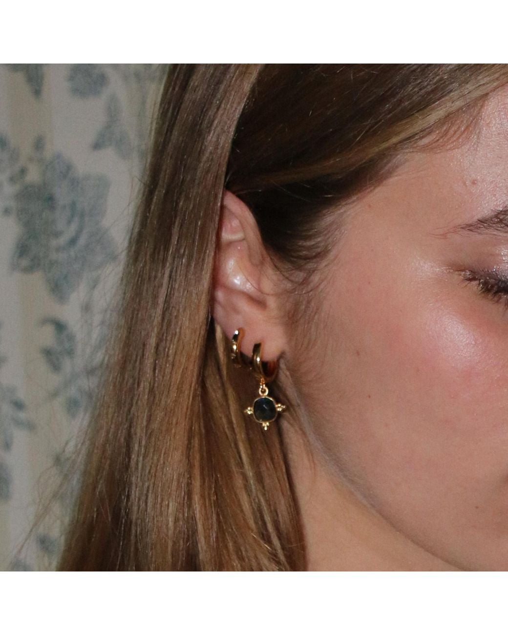 Iris London Metallic Tabitha Earrings