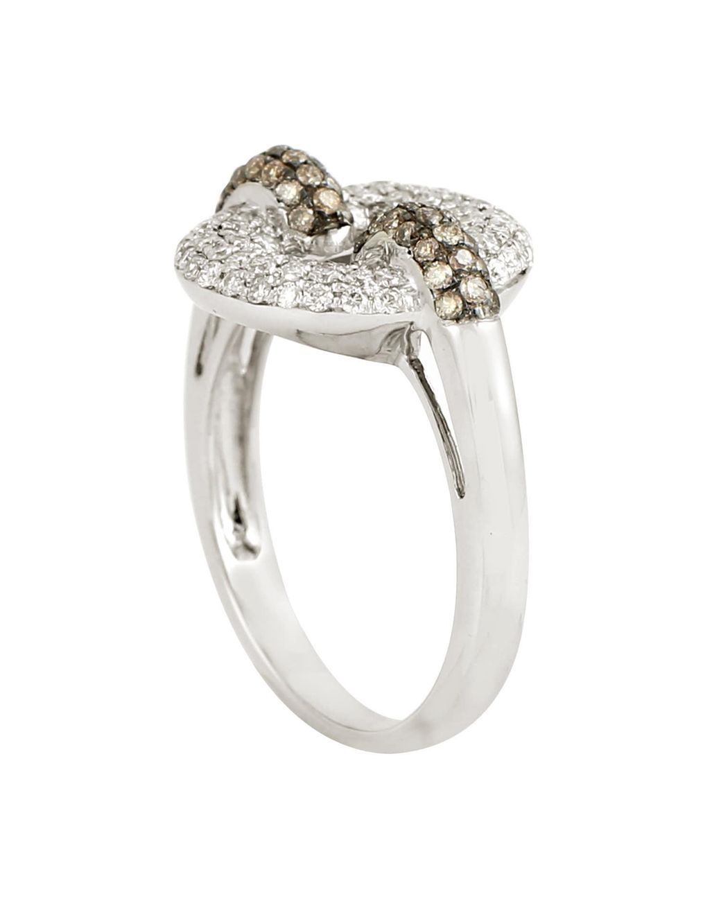 Artisan Metallic Diamond Pave Ring
