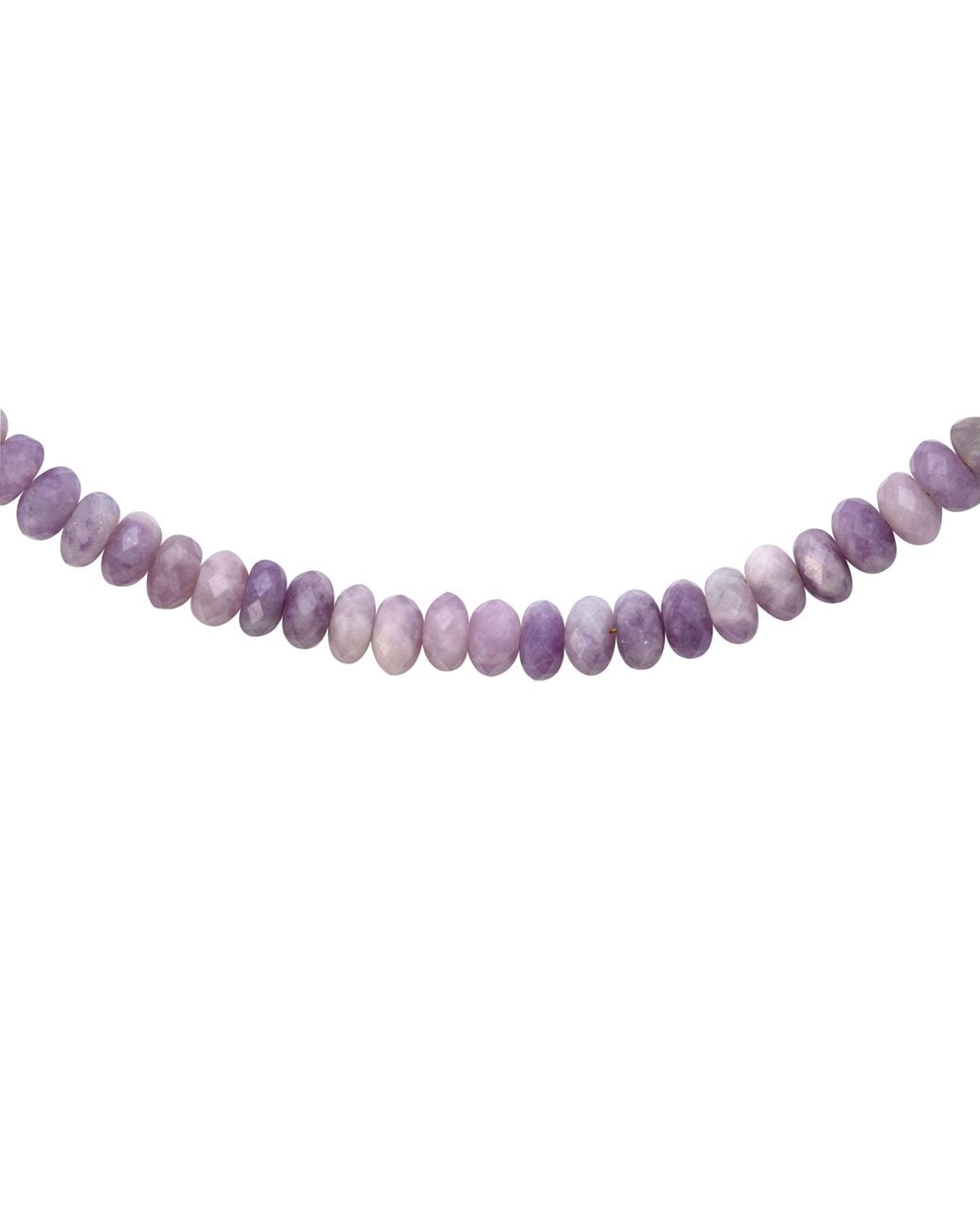 Bombyx House Metallic Kunzite Aquamarine Lapis Color Block Necklace