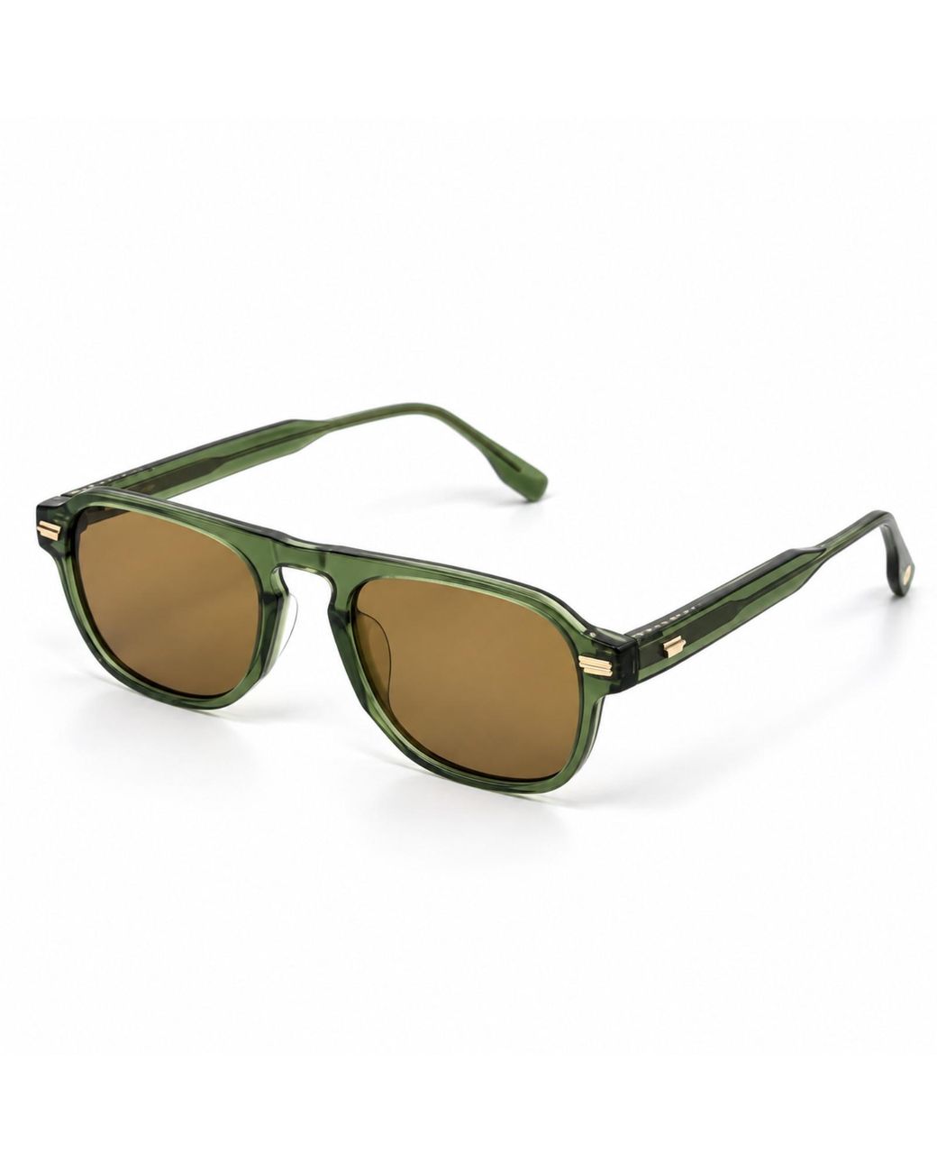 Cossimo Green Kensington Aviator Sunglasses for men