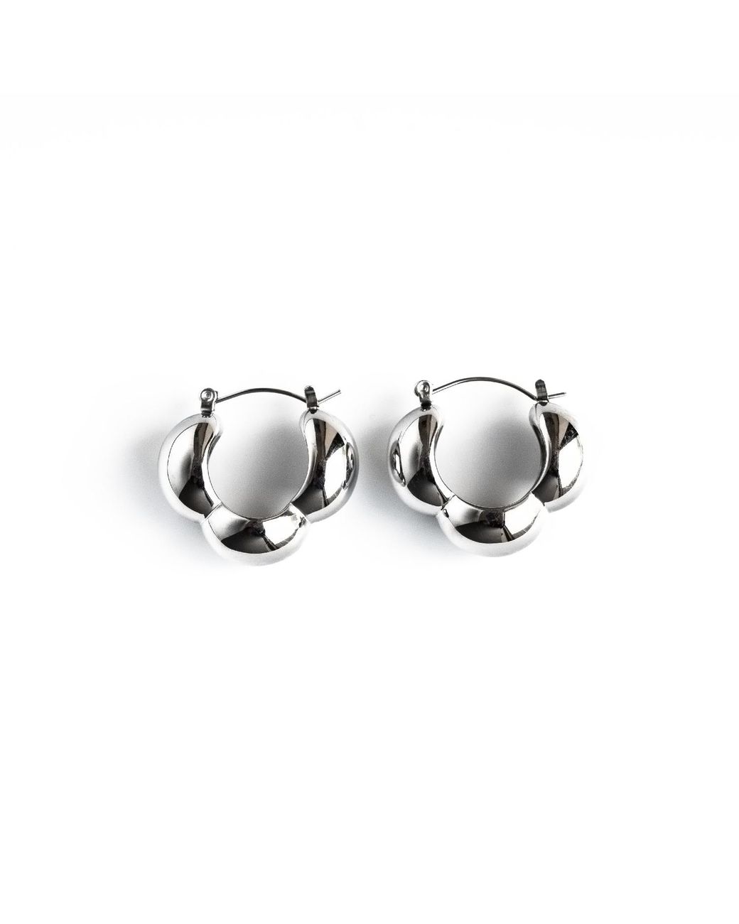 Superdivajewellery Metallic Bubble Earrings