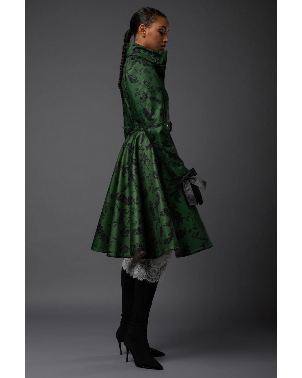 RainSisters Green Winter Coat