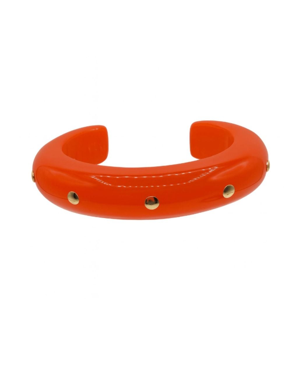Michael Nash Jewelry Orange Ingrid Studded Cuff