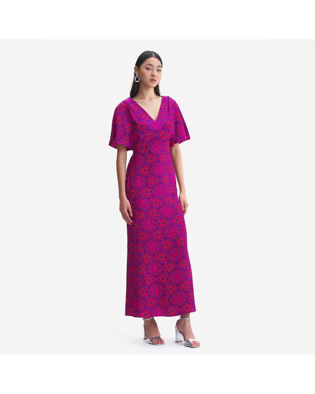 Emma Wallace Purple Essie Gown