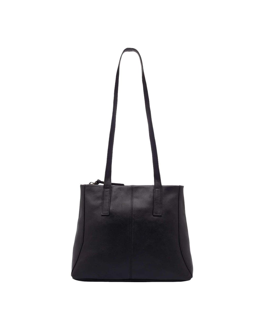 Lloyd Baker Black Hampi Leather Shoulder Bag