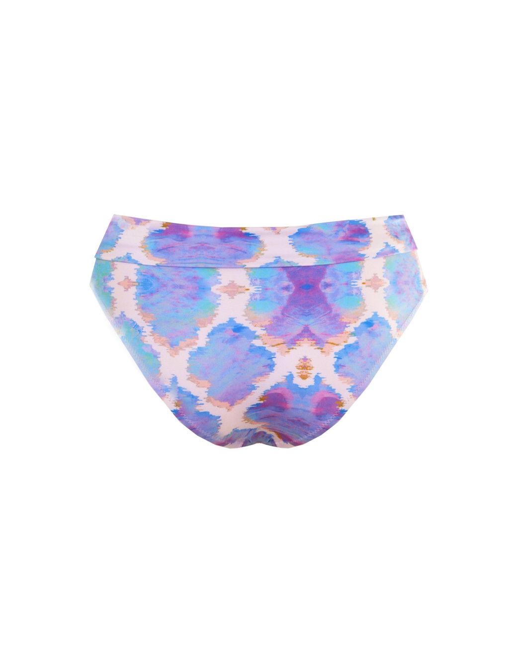 Sophia Alexia Blue Orchid Paradise Fiji Fold Over Bikini Bottom