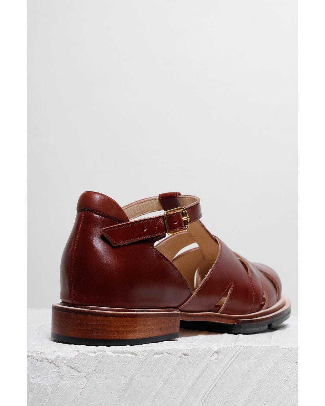 Mafalda Red Maite Fisherman Sandals