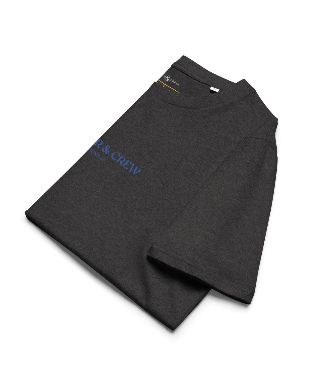 Anchor and Crew Black Heather Three Celeste Editions Organic Cotton T-Shirt