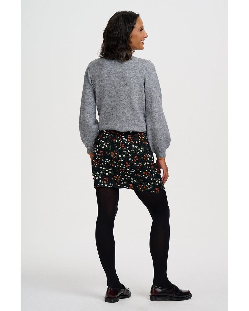 Sugarhill Gray Glinda Cardigan Hearts